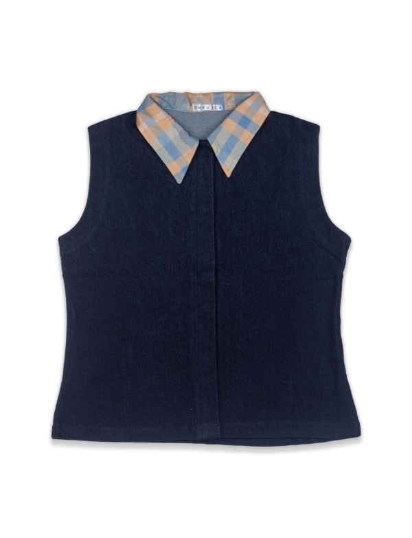 Pattern on Denim: Denim Vest